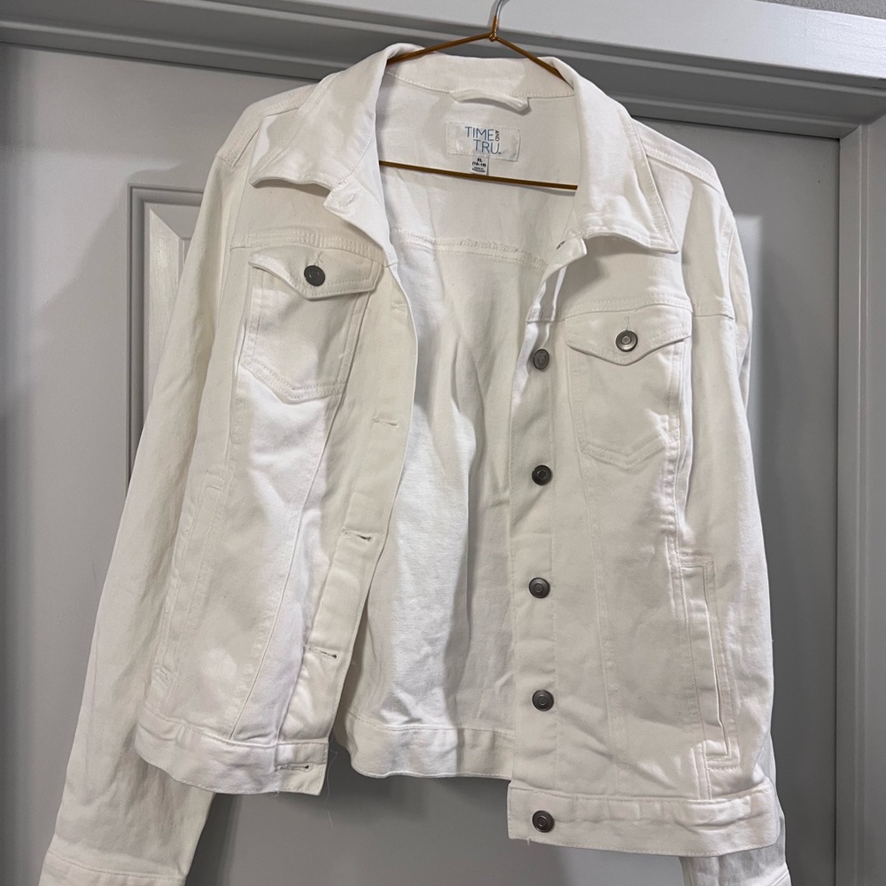 White Denim Jacket